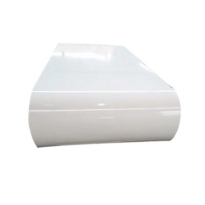خرید با دوام بالا 0.35x1000mm Ral 9016 PPGI فولاد کویل سفید PPGI برای ساندویچ پانل تولید آنلاین