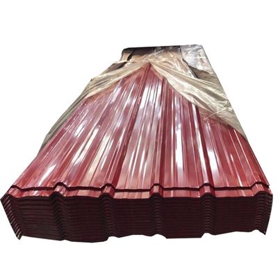 خرید ورق بام از پیش رنگ شده CGCC 22 گیج رنگ پوشش داده شده ورق سقف تولید آنلاین