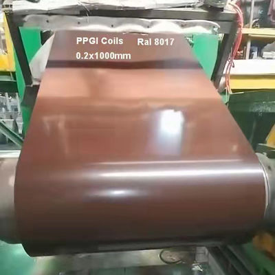 خرید کویل های ورق فلزی رنگ شده Z120-Z180 رنگ RAL مقاوم در برابر خوردگی قوی تولید آنلاین