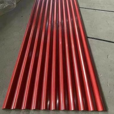 خرید ورق بام پوشش داده شده رنگی در فضای باز 0.28 میلی متری ASTM A755/EN 10346 استاندارد تولید آنلاین