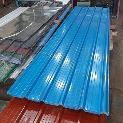خرید ورق بام با رنگ موجدار روی 750mm-1500mm ورق سقف آهنی تولید آنلاین
