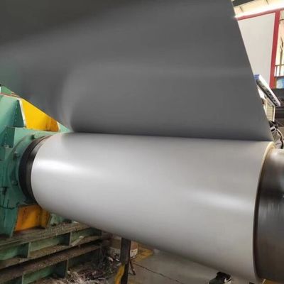 خرید 5-7 میکرون رنگی کویل فولادی پوشش داده شده عرض 1000mm-1500mm تولید آنلاین