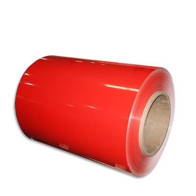 خرید 1050 / 3003 وزن سبک پیش رنگ آلومینیوم کویل پوشش و لایه بندی پایان تولید آنلاین
