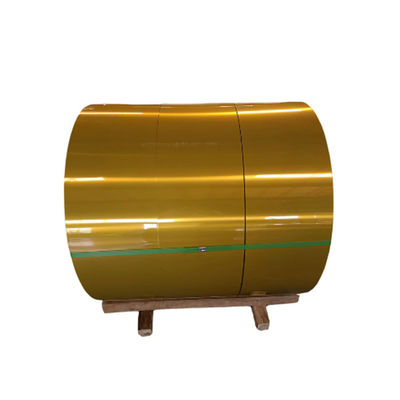 خرید بازتابنده نور آلومینیومی با سطح آینه ای و رنگ طلایی آلیاژ AA1070 تولید آنلاین