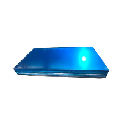 خرید 5xxx 5182 فلز آلومینیوم آلیاژ فلز آلومینیوم 5182 با فیلم آبی تولید آنلاین