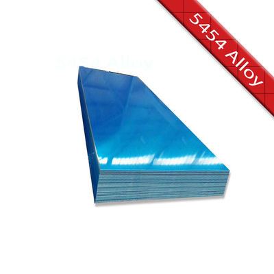 خرید ASTM B209 AA5454 صفحه آلومینیومی آینه ای برای تانکرهای مایع تولید آنلاین