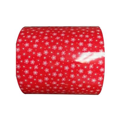 طرح های گل از پیش رنگ شده فولاد گالوانیزه PPGI PPGL CGCC درجه