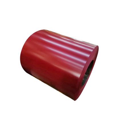 سیم پیچ رنگی فولادی از پیش رنگ شده Dx51d Dx52d PPGI 0.12mm-2mm