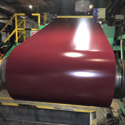 ضخامت 0.13-3 میلی متر پوشش رنگی کویل فولادی بام مواد فلزی