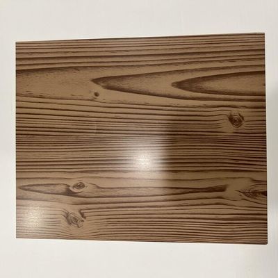 ASTM A755 کویل فولادی Ppgi الگوی دانه چوبی 25-1500 میلی متر عرض