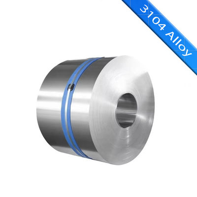 0.27mm ASTM B209 AA3104 آلیاژ آلومینیوم کویل 3104 کویل آلومینیوم استاک